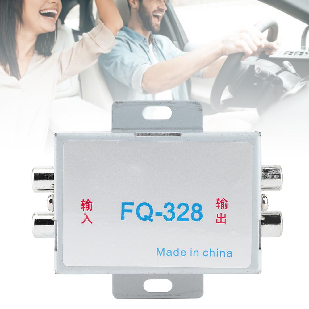 12 В Автомобильный Стерео Аудио Фильтр Подавление Шумов Редуктор Высокая Производительность для Усилителя Динамика