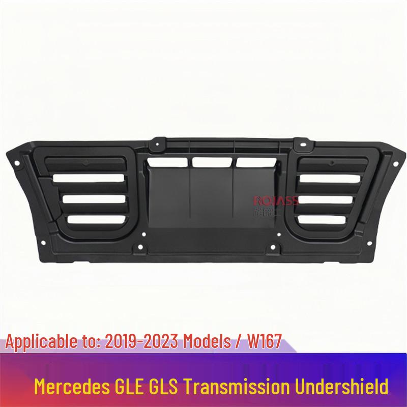 Compatible Protection Plate for Mercedes GLE350 GLS450 Gearbox, Transmission, Front Bumper, Engine, and Chassis.
