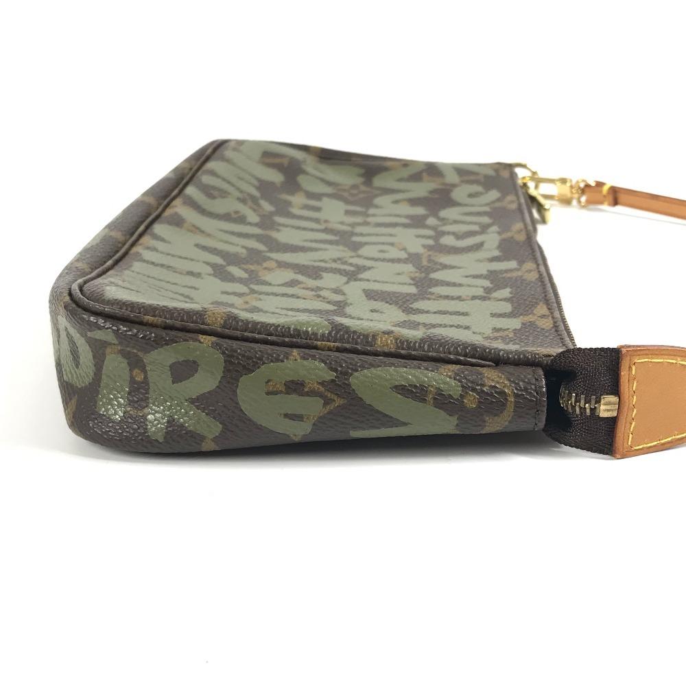 Louis Vuitton M92191 MonogramGraffiti Pochette Accessoires Pouch Bag Hand Bag