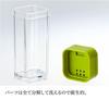 Yamazaki Industries Солонка и перечница, Бутылочка для специй, Аква-зеленый, 2881