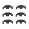 6Pcs For R55 R56 F54 F55 F56 F60 51132752145 Car Headlamp Headlight Frame Bright Strips Clip Fastener Fixed Clamp Buckle