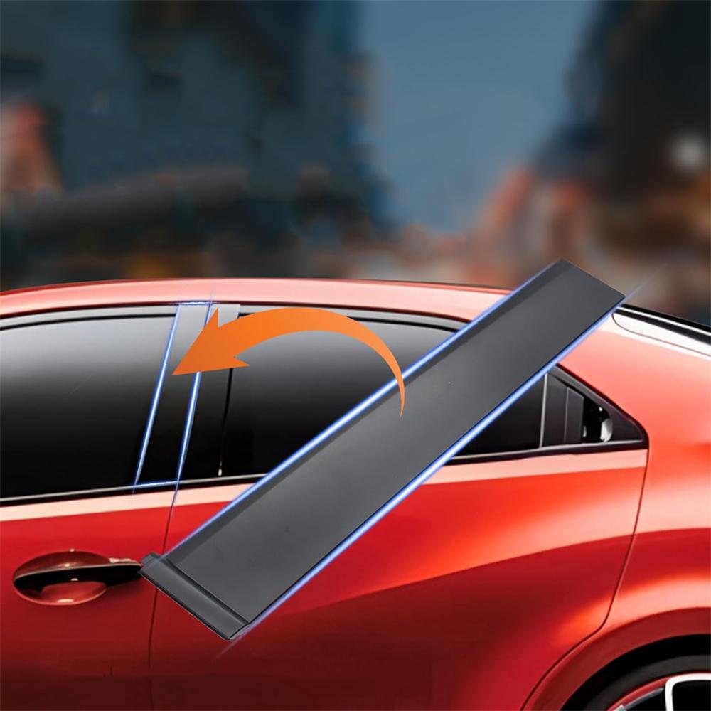 Front Left Side Door Pillar Molding For Trim Honda Civic Sedan 2012-15 4-Door