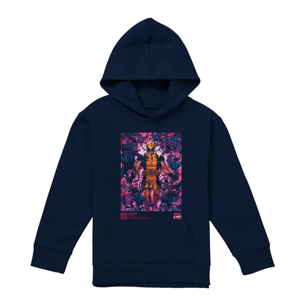 X-Men Childrens/Kids Wolverine Nightcrawler Hoodie