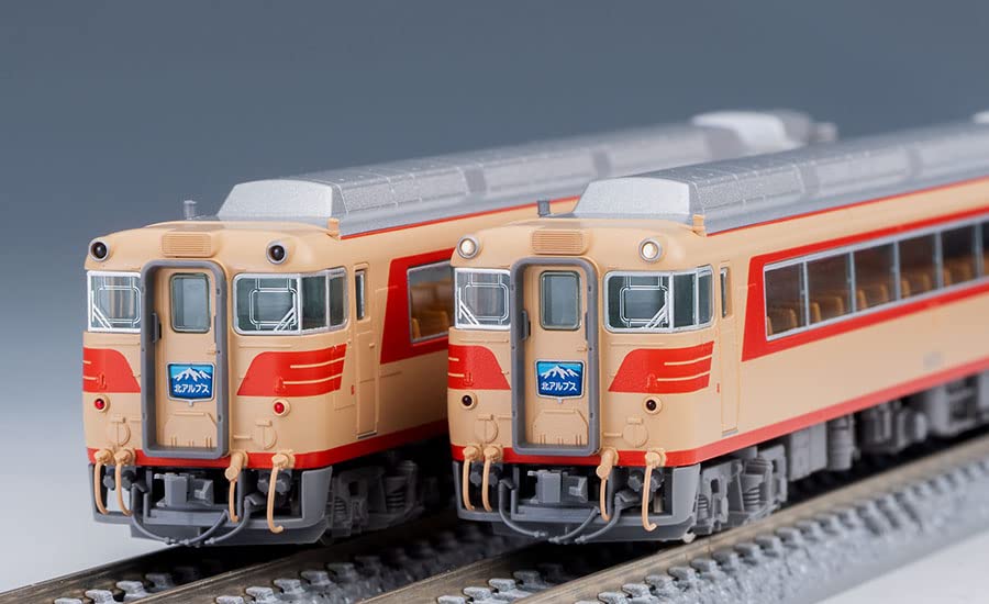 TOMIX N Gauge Meitetsu Kiha 8200 Series Northern Alps Set 98446 Модель железнодорожной дизельной машины