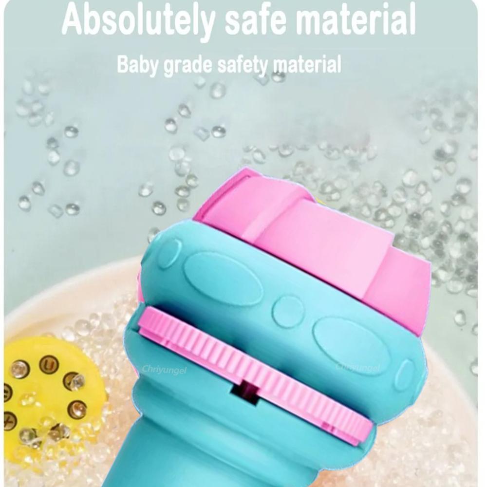 Kids Projector Flashlight with 10 Cards 80 Images Cartoon Night Light Projector Toy for Kids Bedtime Story Education Gift