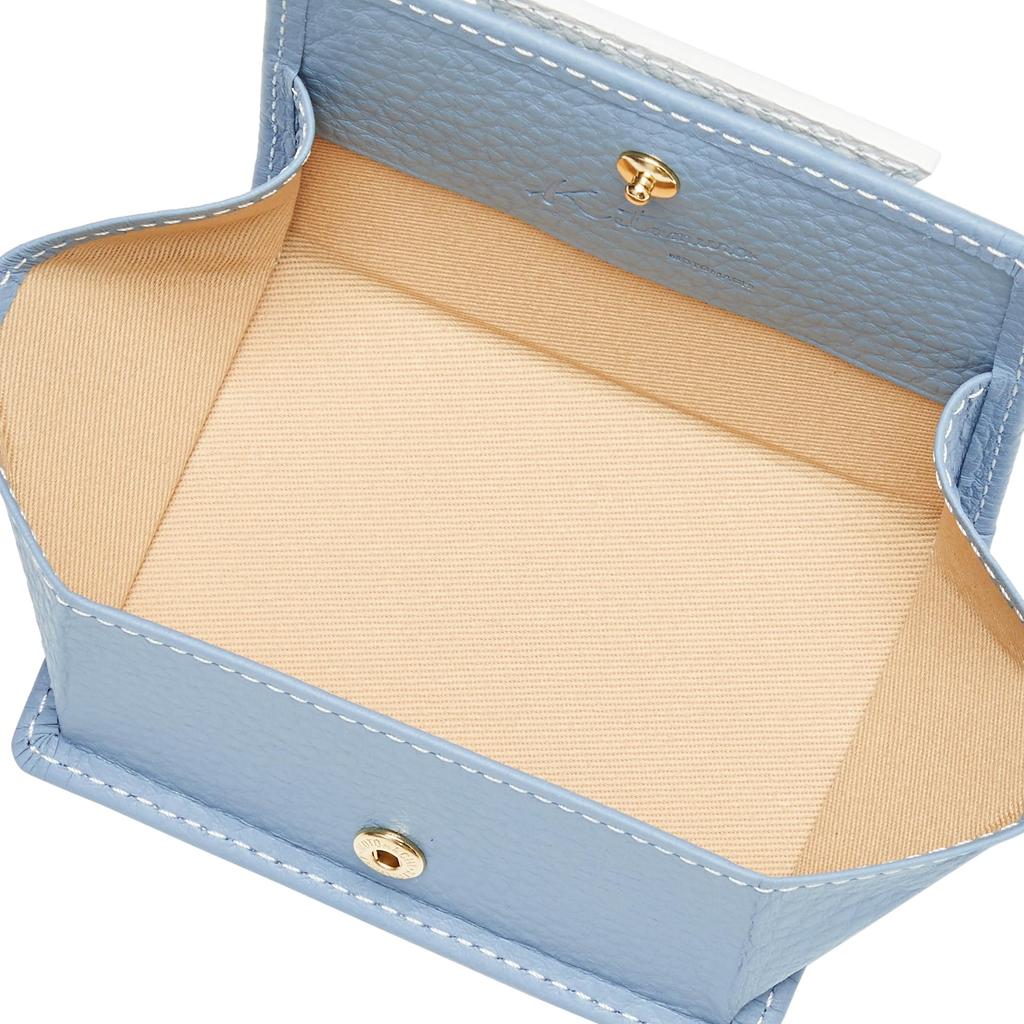 Кошелек для монет Cat PH0748 Серо-голубой 84842 [Kitamura] Женский (Персидский)