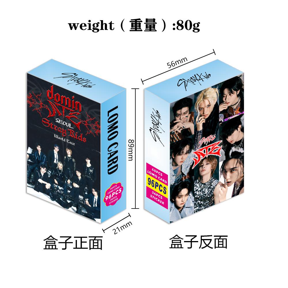 Straykids Карточки Lomo Новый Альбом Фото И Наклейки Коллекционные Kpop Товары Для Коллекции Фанатов 96 60 36 Подходит Для Детей Развлекательные Веселые Игры