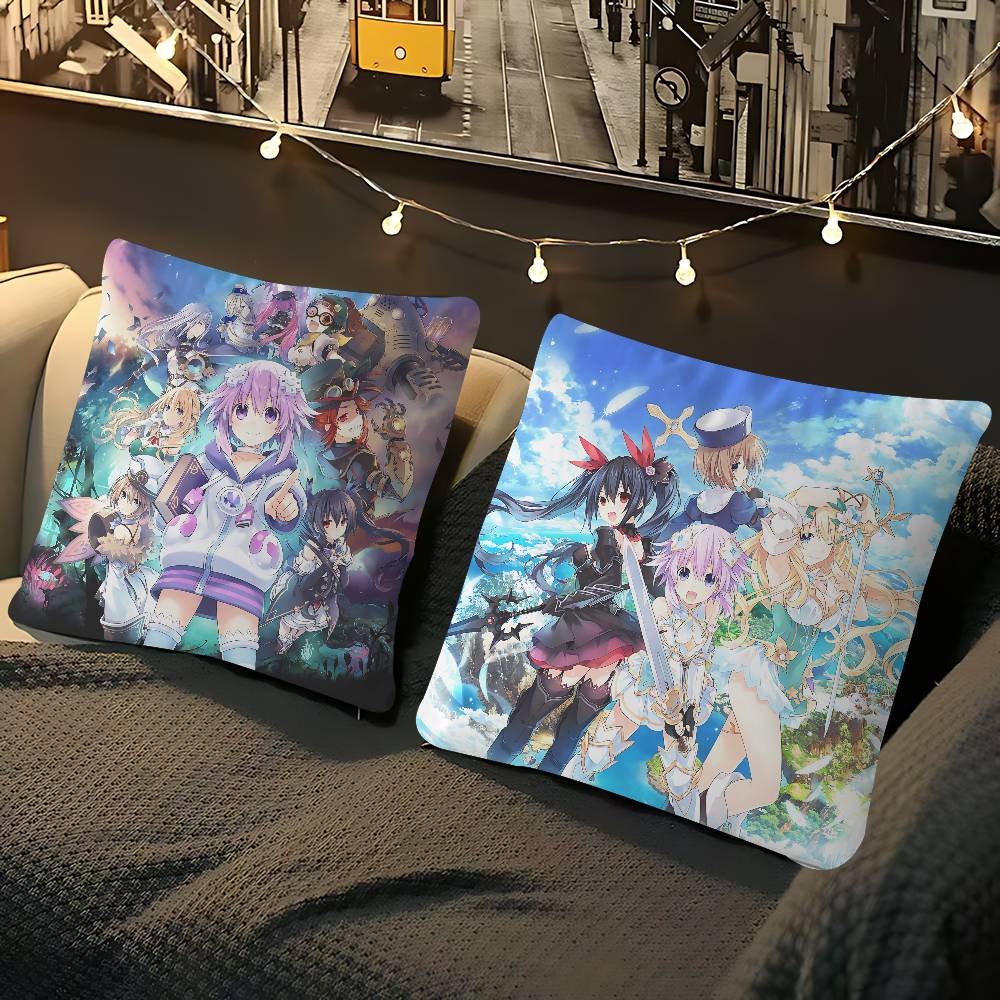 H-Гиперизмерение N-Нептуния Наволочка Съемная Моющаяся Наволочка – Всесезонный Мягкий Лен