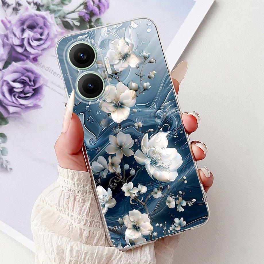 For Xiaomi Poco F7 Pro F7Ultra F6 Phone Case Dragon Love Heart Cartoon Pattern Back Cover For PocoF7 Soft Silicone TPU Bumper