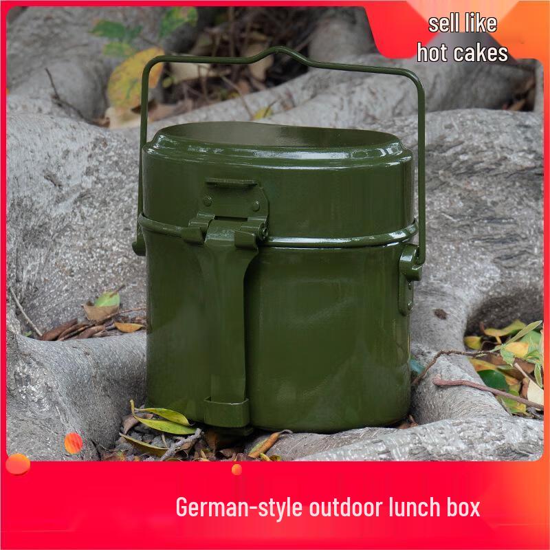 Алюминиевый походный набор посуды для кемпинга