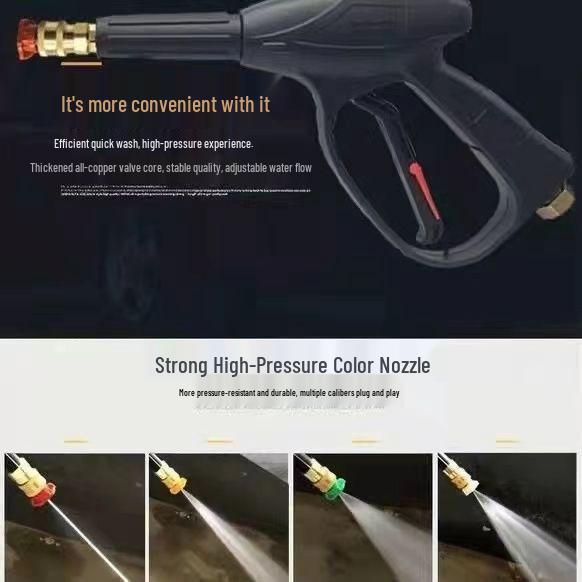 Водяной пистолет для мойки автомобилей высокого давления с быстросъемным соплом