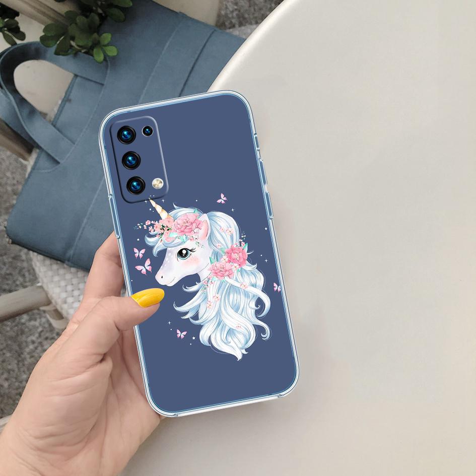 AQ25 Cartoon Unicorn Phone Case for Motorola Moto G10 G20 G30 G31 G32 G34 G35 G41 G42 G50 G51 G52 G55 G60 G60S G62 G71 G72 G75
