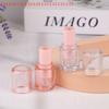 3.5ml Circular Semi Transparent Empty Lip Balm Tubes Lipstick Storage Container Bottle Lip Gloss Travel Makeup Packaging