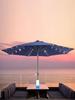 LED String Lights Patio Umbrella Lights With 8 Brightness Mode Patio Solar Umbrella Light Waterproof String Light For Outdoor
