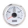 52mm Engine 4000RPM Tachometer Gauge with Hour Meter 7 Color Backlight for Truck Tractor Car RV
