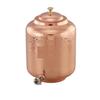 Диспенсер для воды из кованой меди на 14 литров (Матка) Горшок-контейнер с чистой медью и аюрведическими преимуществами для здоровья