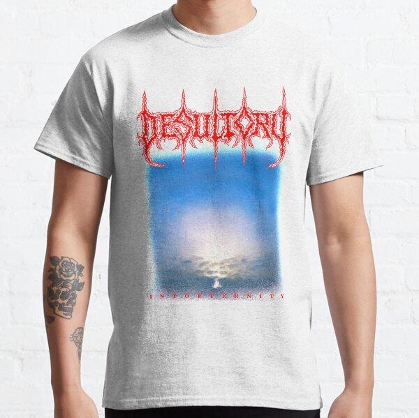 Desultory Into Eternity Классическая Старая Школа Шведский Death Metal Классическая Футболка Унисекс Футболка