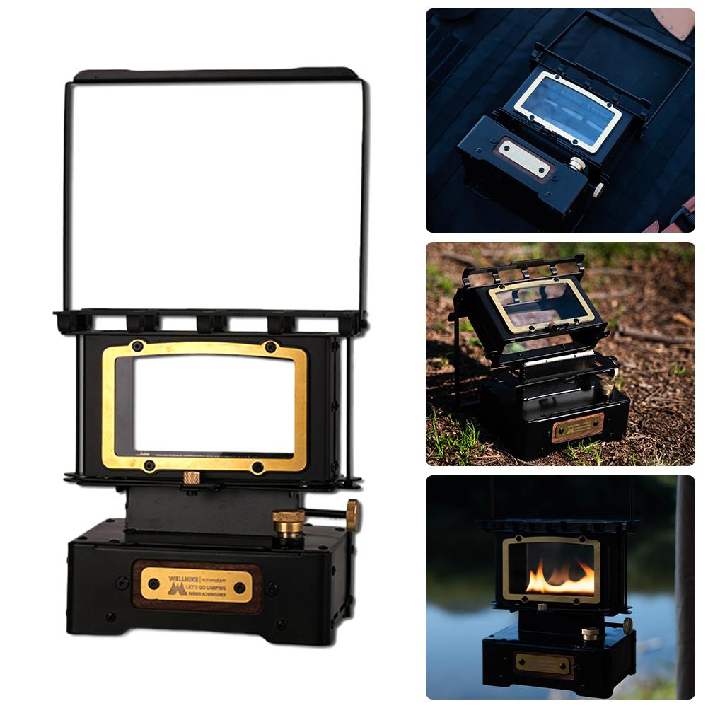 Портативная масляная лампа с горелкой, уличный кемпинговый фонарь Emotion Retro Light для пикника, походов и кемпинга.