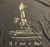 Винтажная футболка LYLE LOVETT IF I HAD A BOAT с коротким рукавом, черная, унисекс, S-4XL