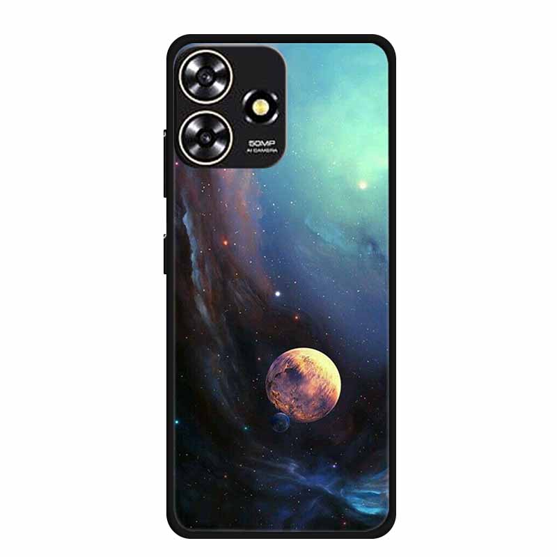 Для ZTE Blade V50 Умные Чехлы Ударопрочный ТПУ Мягкий Силикон Для ZTE Blade V50 Дизайн 4G / A73 4G / Axon 50 Lite Защитные Чехлы