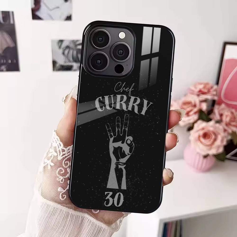 Чехол для телефона с баскетболистом С-Стивеном Карри 30 для iPhone 17 16 15 14 13 12 Pro Max Plus для Magsafe Зеркальный Беспроводной Магнитный Чехол