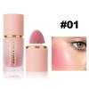 Six Colors of Lightweight Breathable and Easy-to-color Liquid Blush Waterproof and Non-fading Suitable for Novice Women