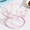 Cat Bowl Elevated Stand Iron Ergonomic Raised Dog Food Dish Minimalist Feeder for Household Small Medium Pets