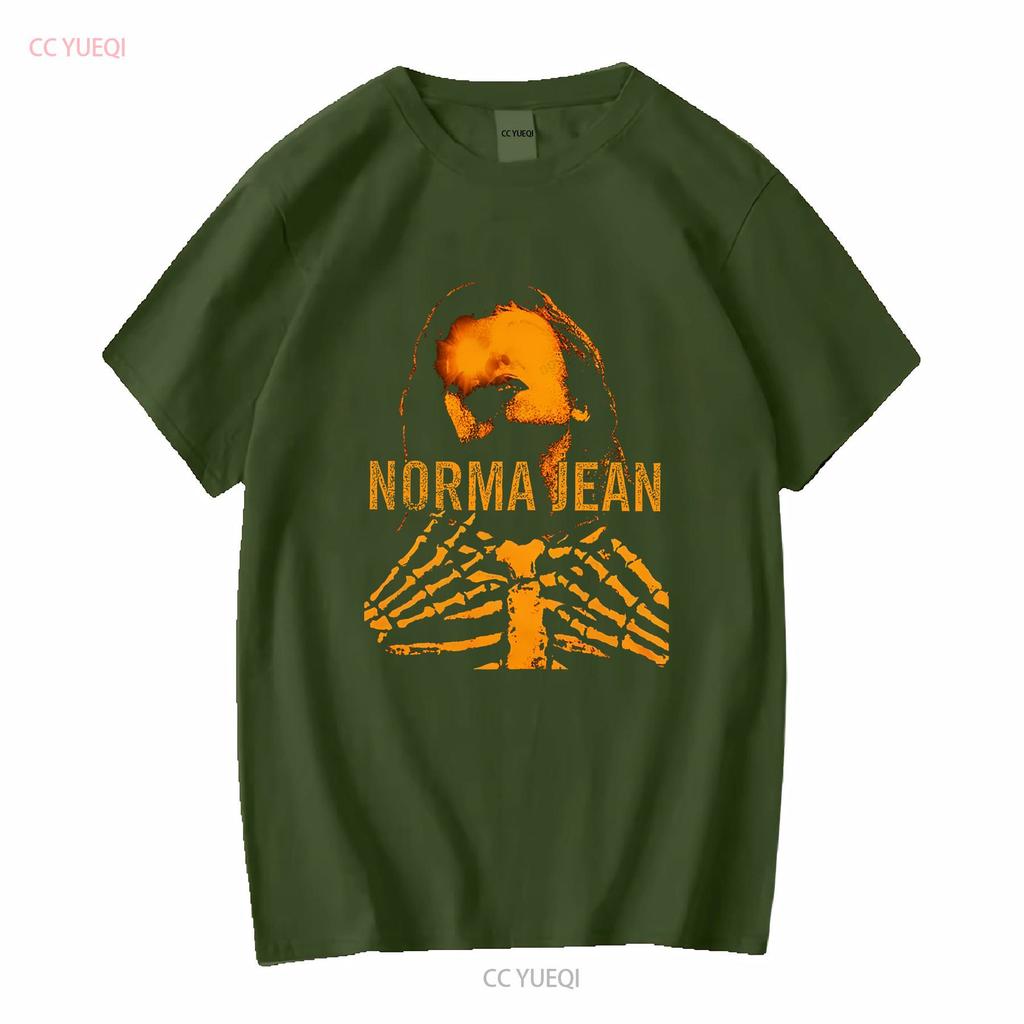 Limited Nwt Norma Jean American Metalcore Band Music Retro Logo T Shirt S 4xl Long Or Short Sleeves Vintage Washed Stylish