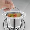 Anti Clog Kitchen Sink Filter Dense Mesh Drain Strainer Food Slag Drainer  Bathroom