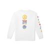 Vans Спортивная футболка с круглым вырезом и длинным рукавом с забавным принтом, мужские топы белого цвета VN0A5F3MWHT
