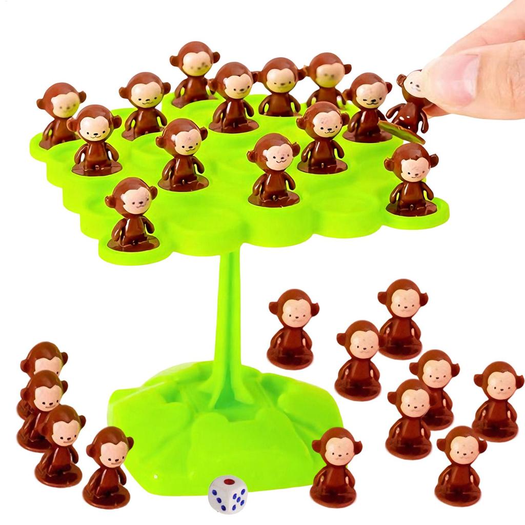 Monkey Balance Tree Focus Balance Training Детские игрушки Складные музыкальные серии Интерактивная настольная игра для родителей и детей