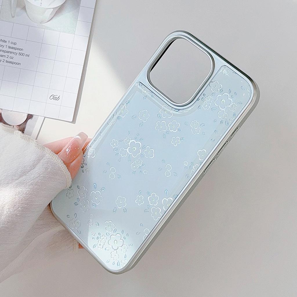 Позолоченный Свежий Цветок Яблоко 16pro Max Чехол для Мобильного Телефона Iphone15 Эпоксидный 17 Подходит для Huawei Mate70