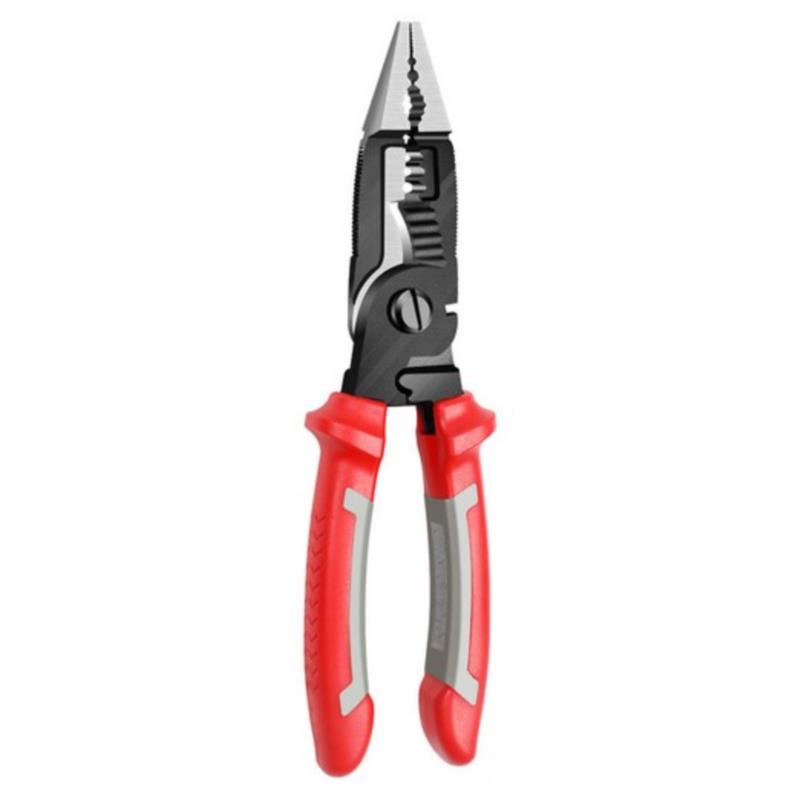 Многофункциональные плоскогубцы для электрика. Длинногубцы. Комбинированные плоскогубцы.
