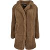 Veste Femme - Urban Classics - Oversized Sherpa - Couleur Sable - Style Urbain - Poches Latérales