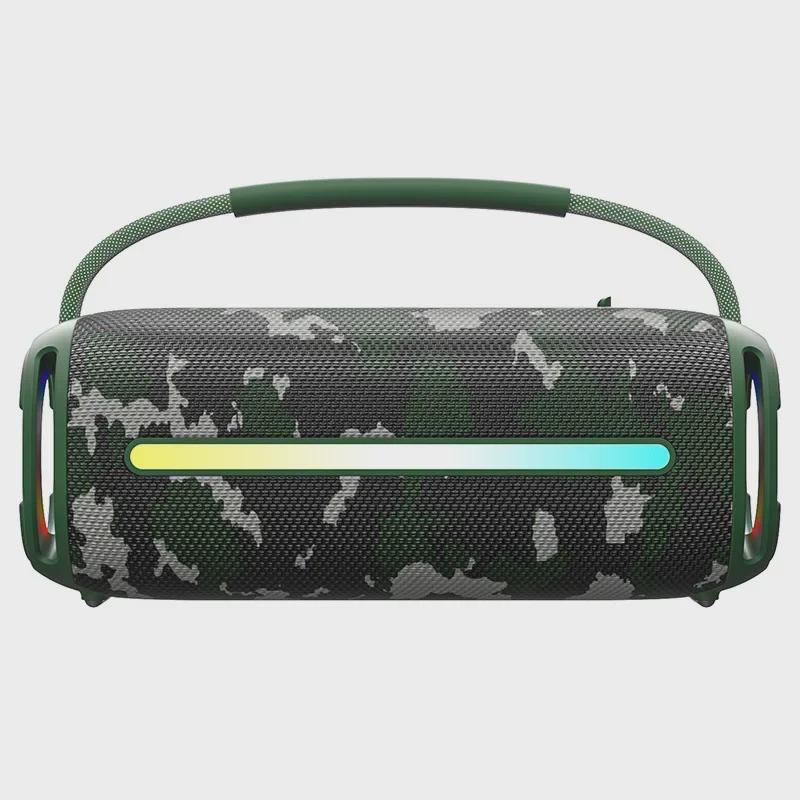 Портативный водонепроницаемый Bluetooth-динамик IPX6, сабвуфер высокой мощности 20 Вт с USB и слотами для карт для использования на открытом воздухе
