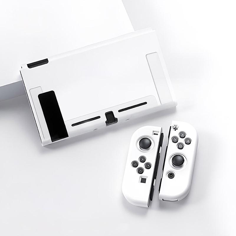 Защитный чехол, совместимый с консолью Switch Oled и контроллерами Joy-Con, Switch можно вставить в док-станцию с помощью оболочки