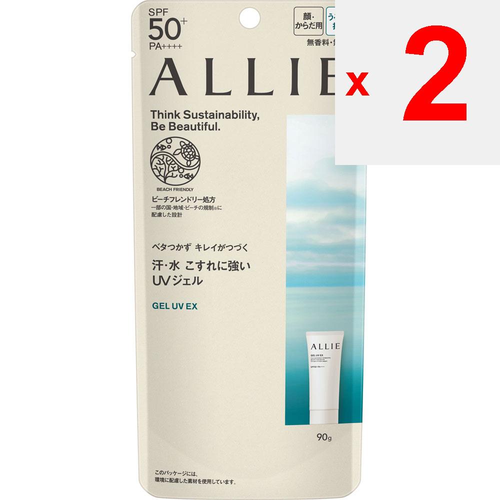 Kanebo Ally Chrono Beauty Gel UV EX 90 г Солнцезащитный гель для лица и шеи. После подготовки кожи с помощью основных косметических средств равномерно нанесите необходимое количество средства.