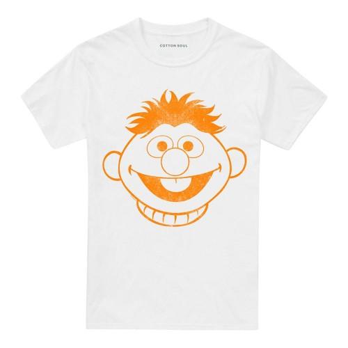 Sesame Street Unisex Adult Ernie Mono T-Shirt