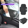 PET1 Valve Stems Caps Car Central Armrest Cushion Box Mat Protective Cover Pad Accessories  For Volkswagen VW R Passat Golf Tiguan Po