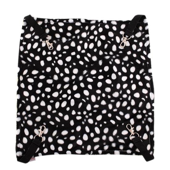 Rabbit Chinchilla Cat Cage Hammock Small Pet Dog Puppy Dots Bed Cover Blanket