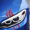 Ghost Claw Vehicle Car-Styling Reflective Light Eyebrow Sticker Decoration