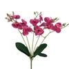 5 Heads Simulation Orchid Flowers Realistic Faux Phalaenopsis Fake Flower  Home Living Room Decor