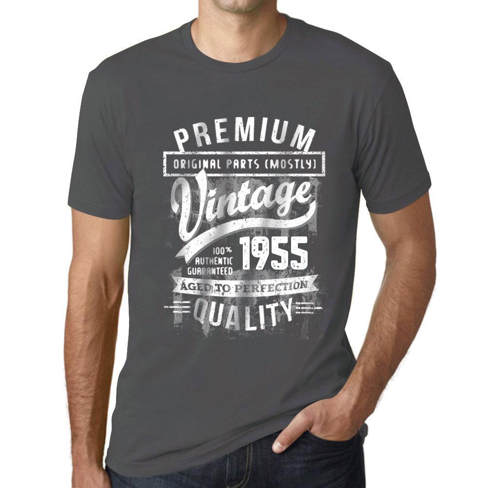 Ultrabasic Homme T-shirt Graphique Vintage Year Cadeau 1955