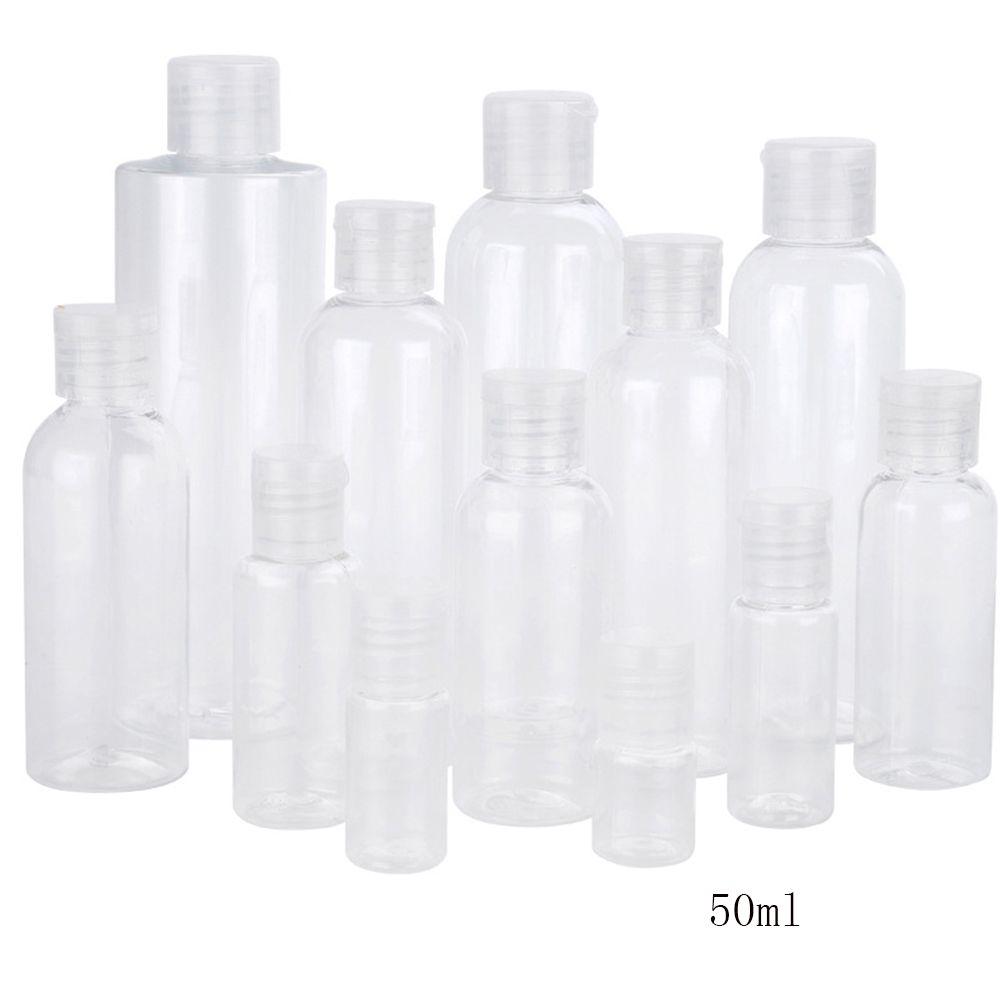 Free Portable Travel Plastic Cosmetic Spray Bottle Refillable Bottles Liquid Dispensers Transparent