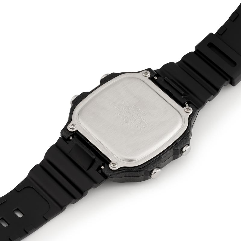 Casio Серия YOUTH - цифровой дисплей с квадратным циферблатом, модный тренд, классический ретро квадрат, десятилетняя батарея, водонепроницаемые и ударопрочные спортивные часы AE-1300WH-1A2