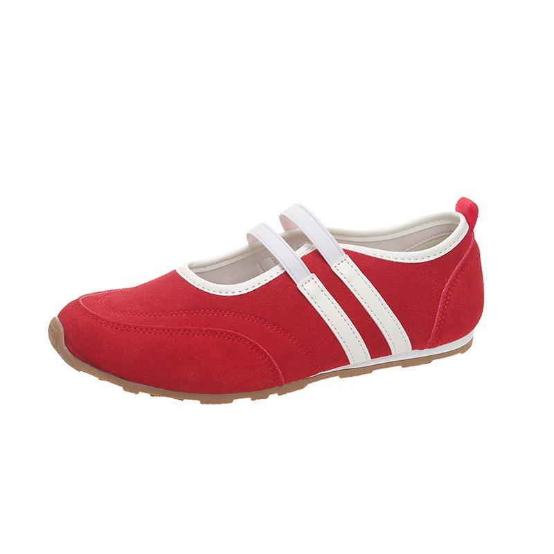 Балетки Мэри Джейн на плоской подошве, женская обувь, весенне-летняя повседневная легкая спортивная обувь