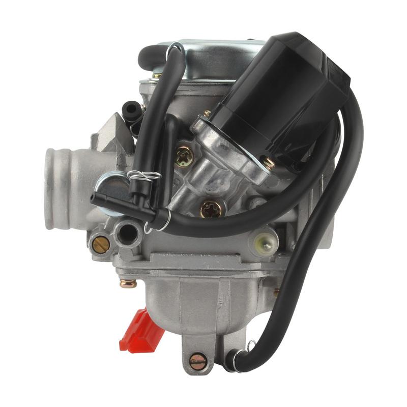 Карбюратор мотоцикла PD24J с подсосом, 24 мм, для Honda GY6 125cc 150cc, скутера, квадроцикла, 4-тактного, аксессуары для мотокросса