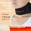 Магнитная защита шеи Самонагревающаяся решетка Уход за шейным отделом позвоночника Магнитная ткань Защитный пояс для шеи Согревающее и охлаждающее снаряжение для шеи