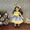 Dressing Doll With Clothes 30Cm Bjd Doll Dress Up 3D Eyes Removable Joints Doll Colorful 16 Bjd 16 Bjd Dolls Girls Gifts