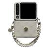 Luxury Rose Embossed PU Leather Phone Case With Chain Strap Pura X Foldable Pocket 2 S